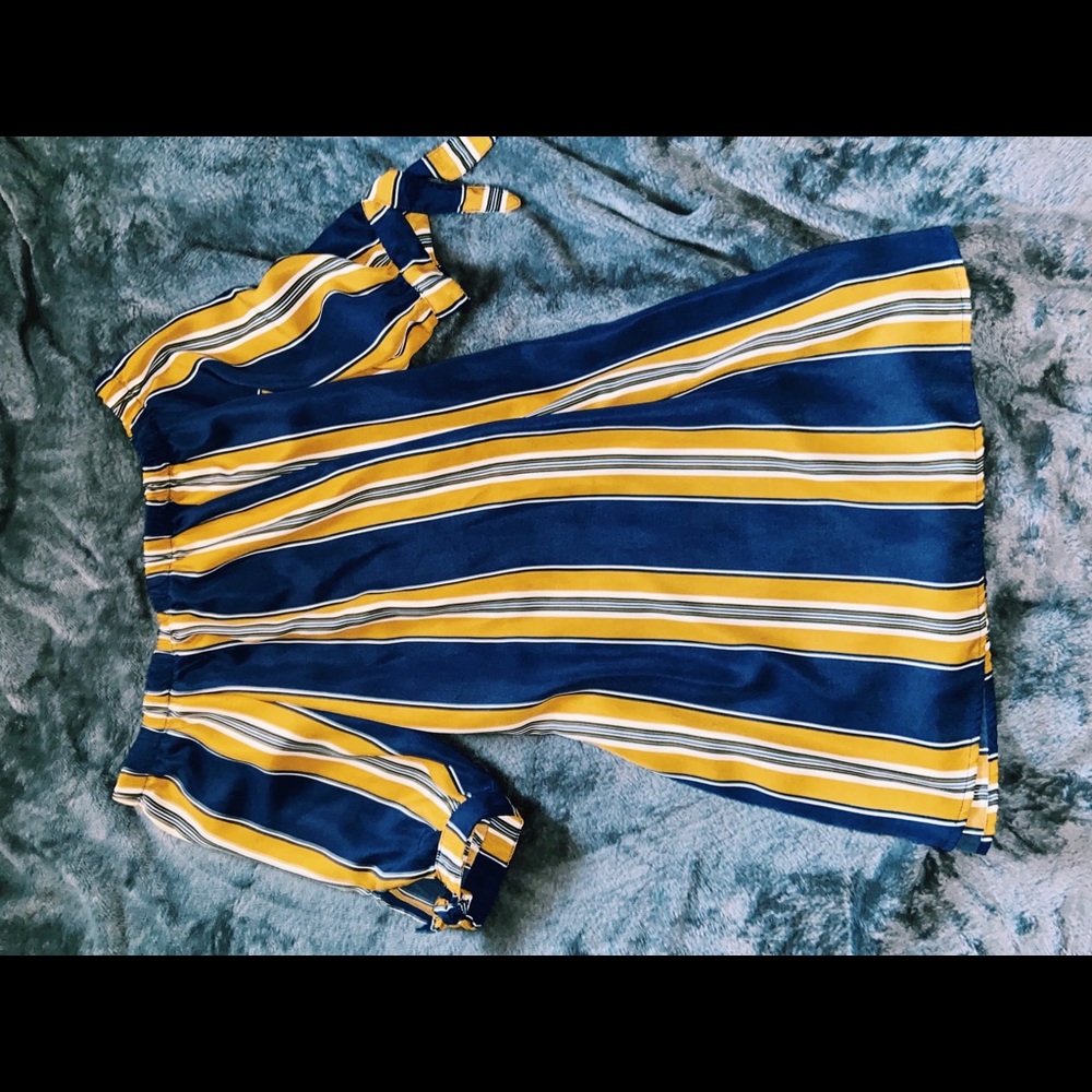 Blue & Yellow dress